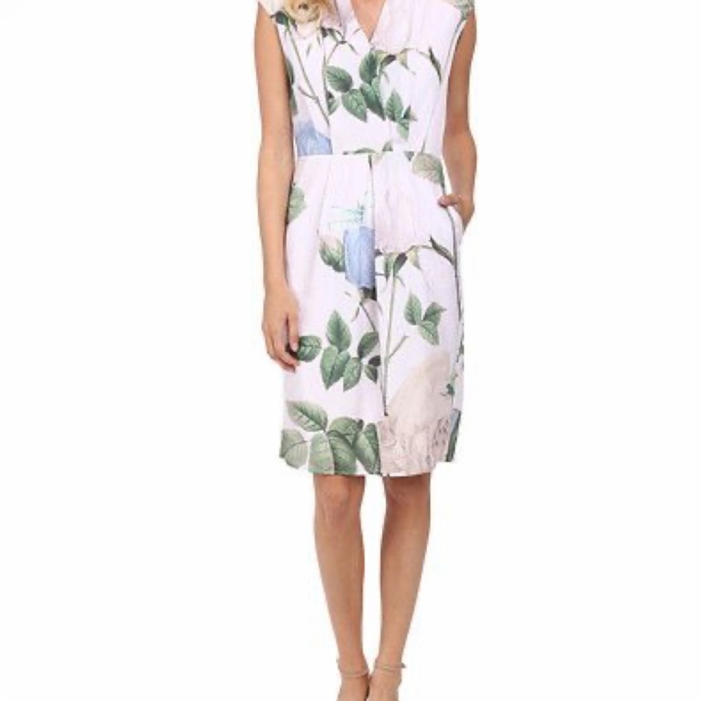 Ted Baker Floral Print Dress